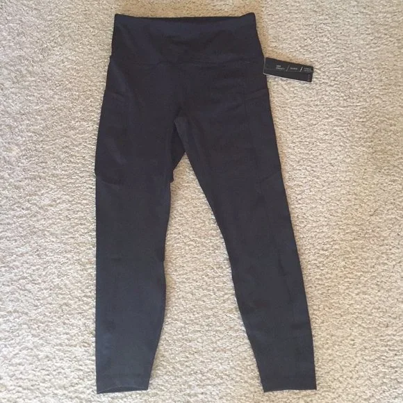 NWT Reflex black high waisted leggings, M - Picture 2 of 12